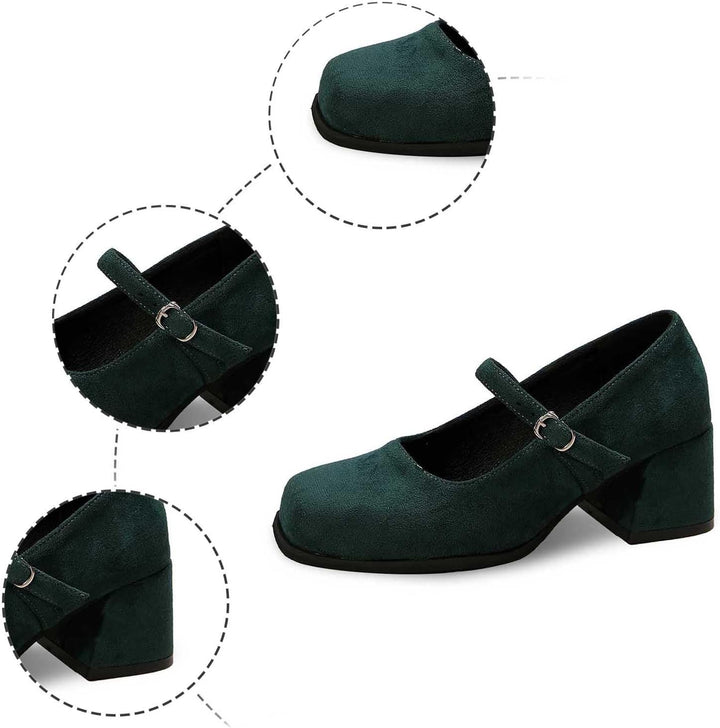 Wildleder Pumps mit Schnalle – Lena Oktoberfest 2026