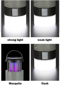 Solarbetriebene Fliegenfalle mit UV-Lampe – Zynora