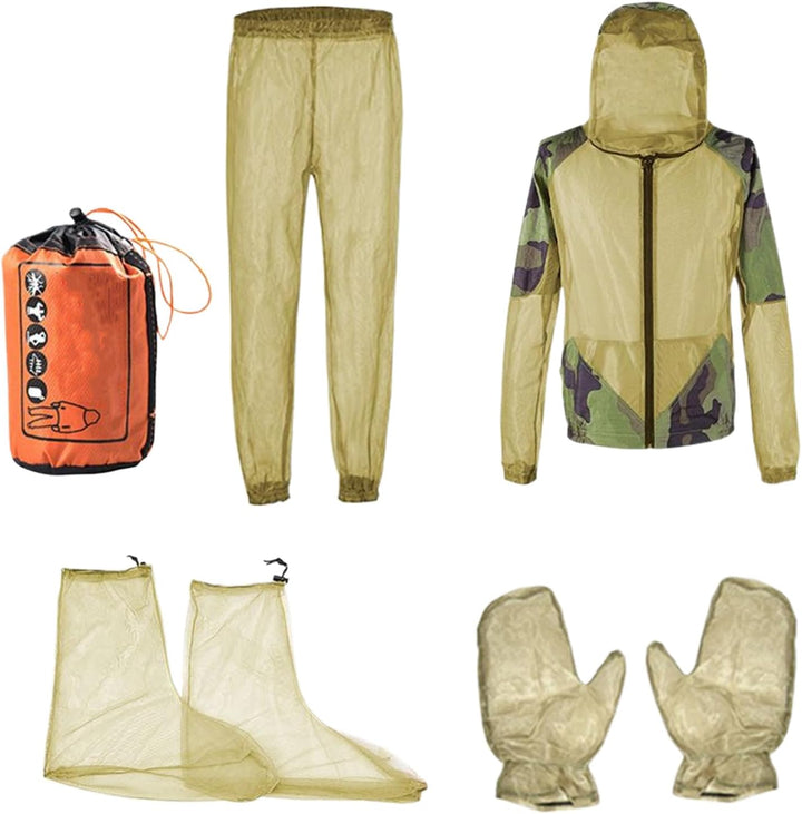 Schutzfliegenanzug mit Jacke, Hose und Handschuhen – Avenira