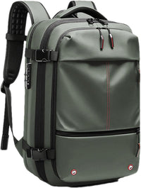Luftstaubsauger-Rucksack – Erweiterbarer 60L wasserdichter Reisetasche mit Laptopfach – Trivora