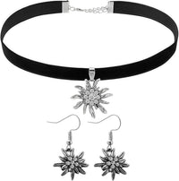 Damen Edelweiß Schmuckset – AlpenLiebe Oktoberfest 2026