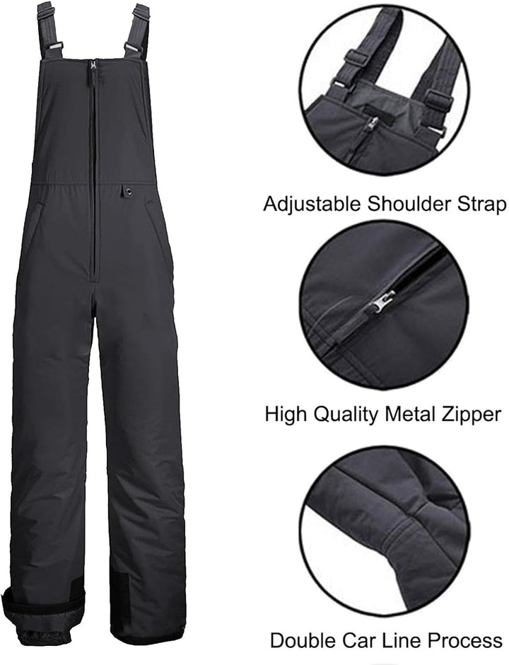 Wasserdichte isolierte Snowboard-Bibs – Arvion