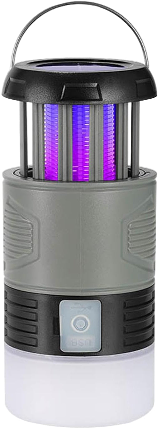 Solarbetriebene Fliegenfalle mit UV-Lampe – Zynora