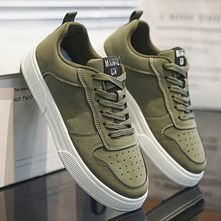 Herren-Wanderschuhe aus Veloursleder mit Komfortsohle & Stil – Marco