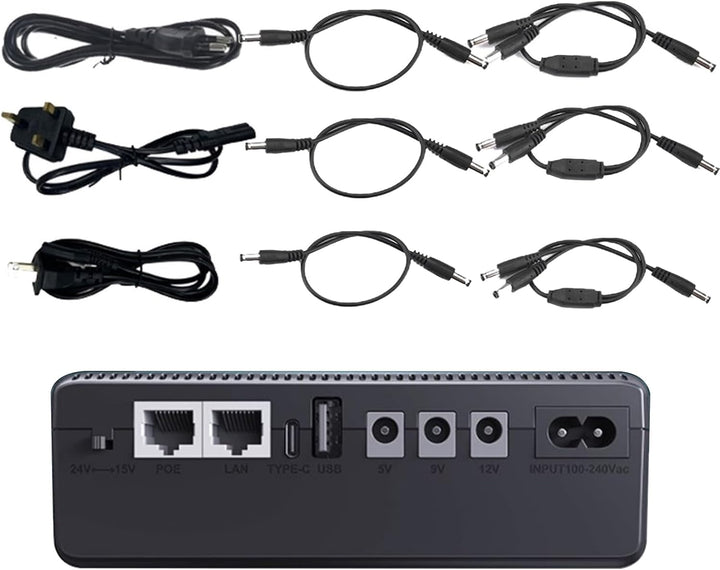 UPS-Notstrombatterie 10400 mAh Kompakte Stromversorgung – Nexora