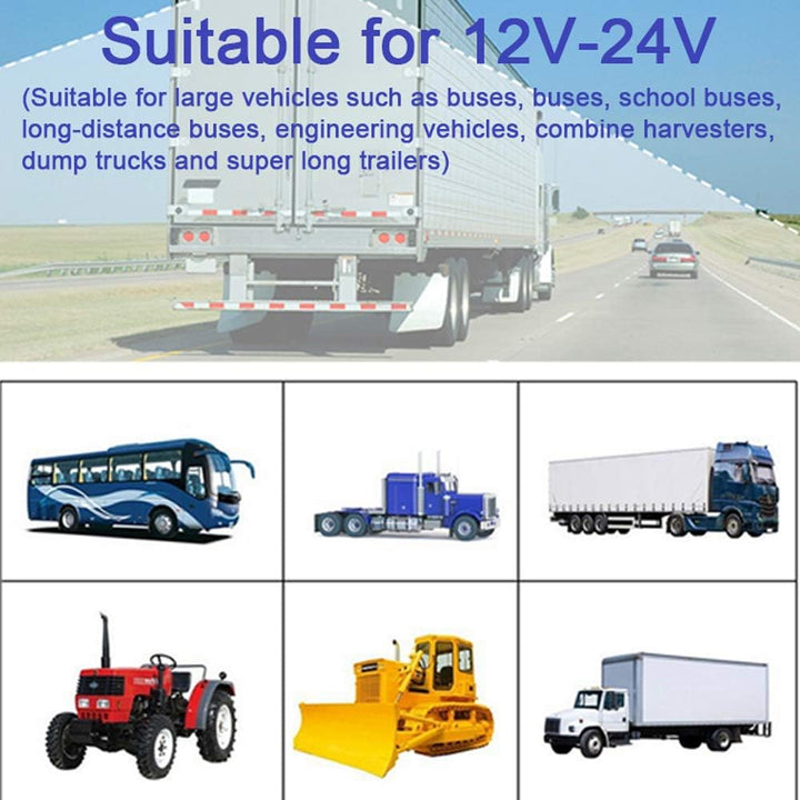Truck Rückfahrkamera 12V/24V mit 18 LED IR Nachtsicht IP68