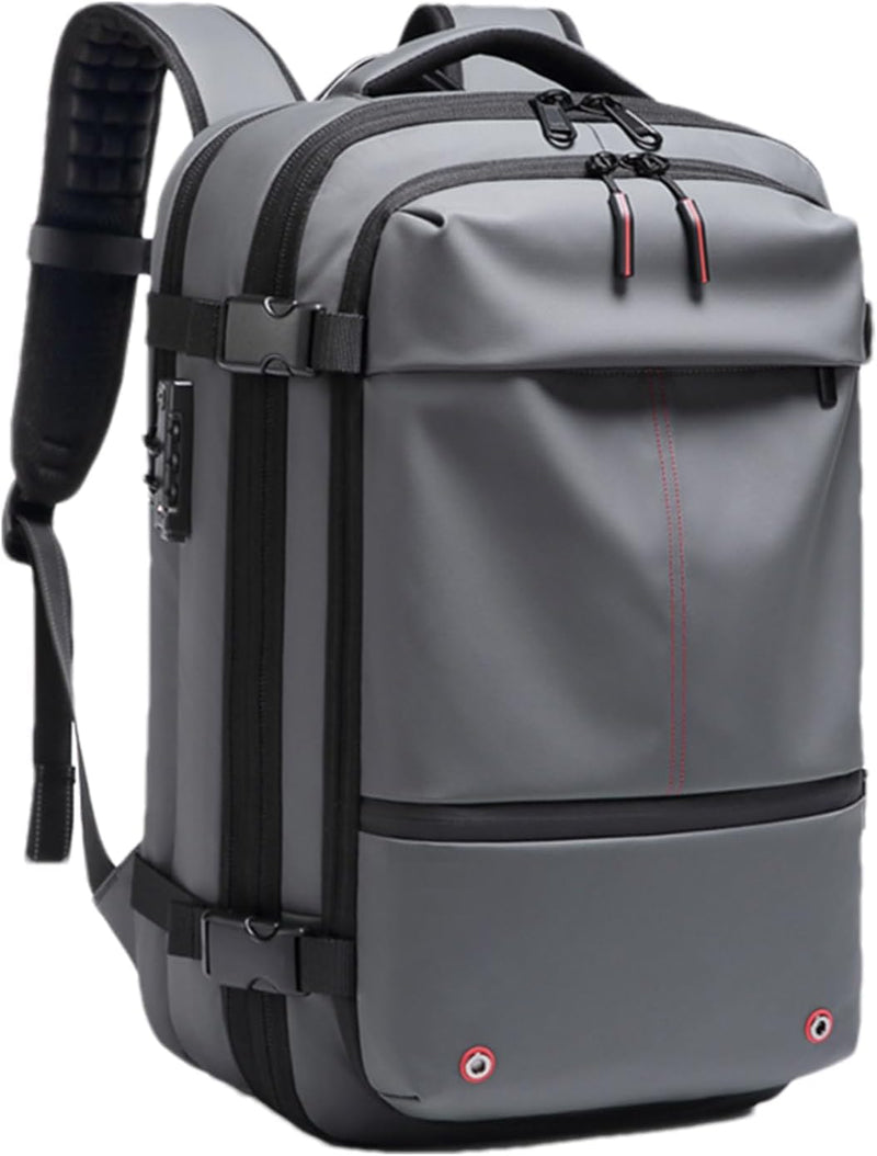 Luftstaubsauger-Rucksack – Erweiterbarer 60L wasserdichter Reisetasche mit Laptopfach – Trivora