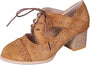 Wildlederoptik Dirndl-Schnürpumps – Katharina Oktoberfest 2026