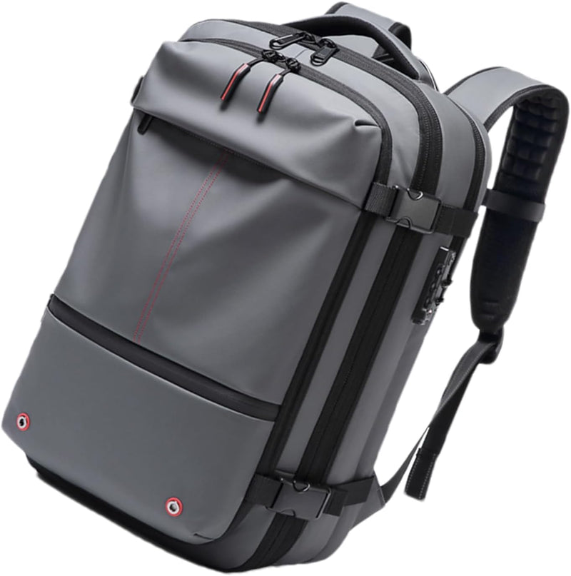 Luftstaubsauger-Rucksack – Erweiterbarer 60L wasserdichter Reisetasche mit Laptopfach – Trivora