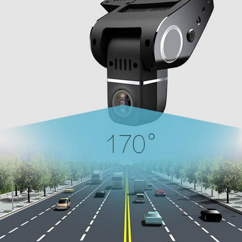 WiFi versteckte Dashcam 1080P mit 170° Weitwinkel und G-Sensor