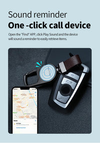 Smart Anti-Lost Locator Schlüsselanhänger – Echtzeitverfolgung mit Find My – Zeyora