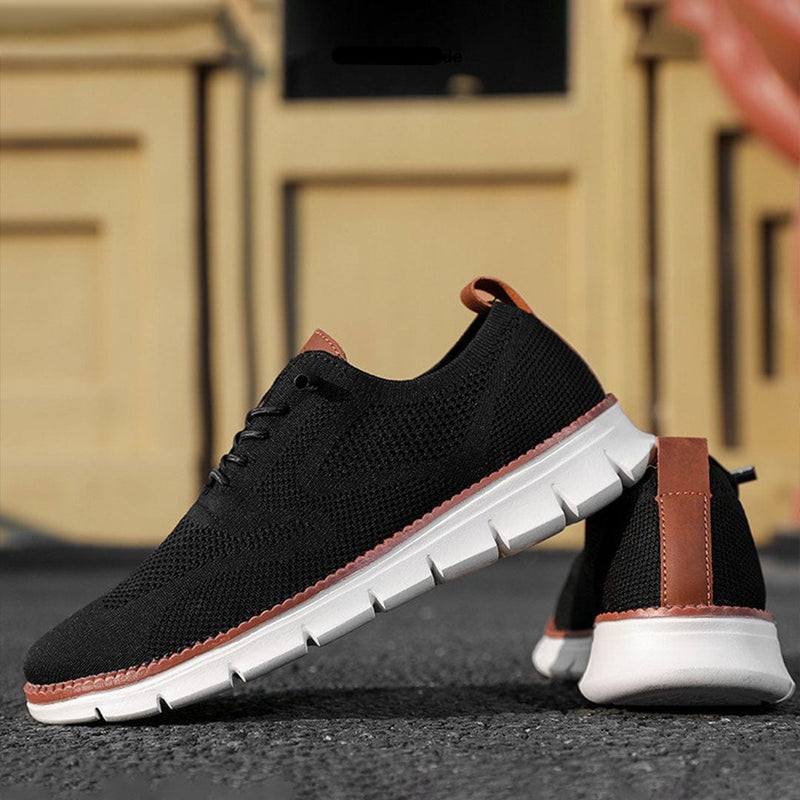 Atmungsaktive & Ultrabequeme Herren-Sneaker im Minimalistischen Design – Elias