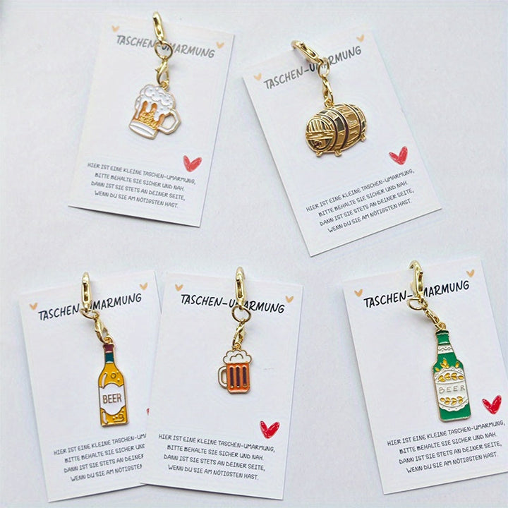 Oktoberfest Schlüsselanhänger 3 Sets (je 5 Stück) – BierCharms Oktoberfest 2026