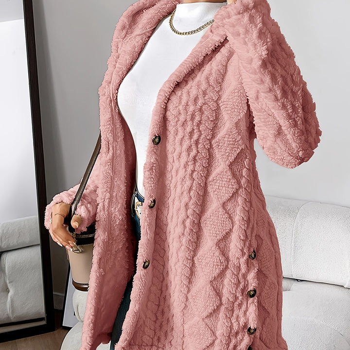 Weiches Langes Damenhoodie – Marit