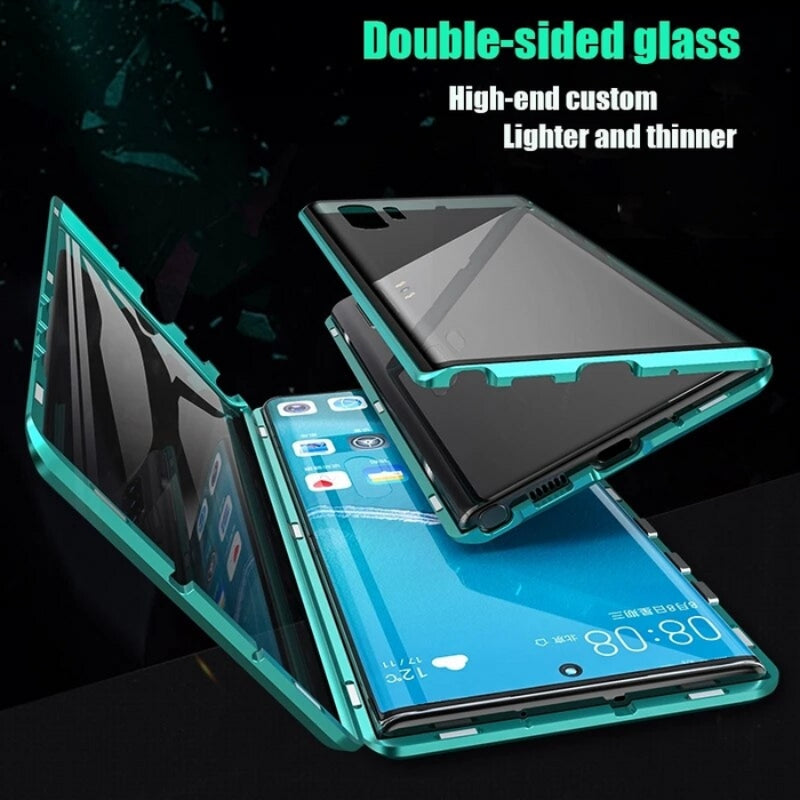 Magnetische Glazen Samsung Hoes – Fortiq