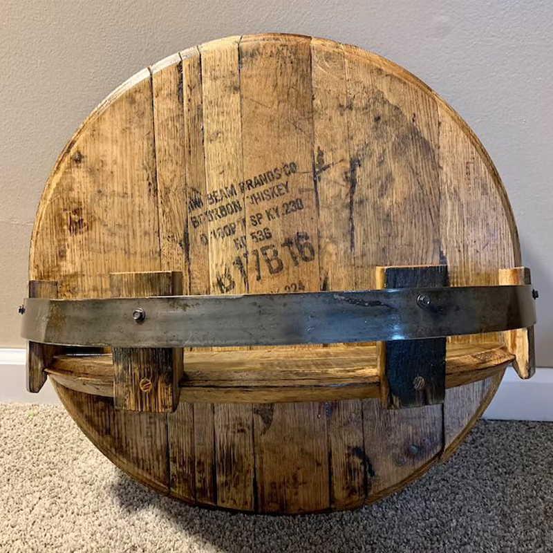 Bourbon Whiskey Fassregal aus Eichenholz – Oakspire