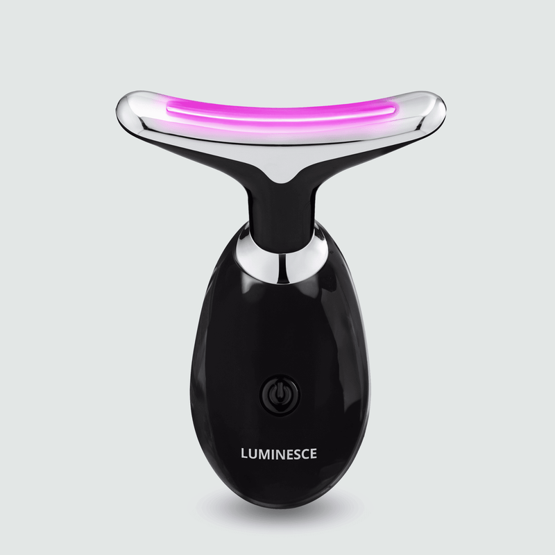 Gesichtsstraffer | Massagetool | LED | 7-in-1 | EMS | Lichttherapie-Schwarz-Luzern Mode