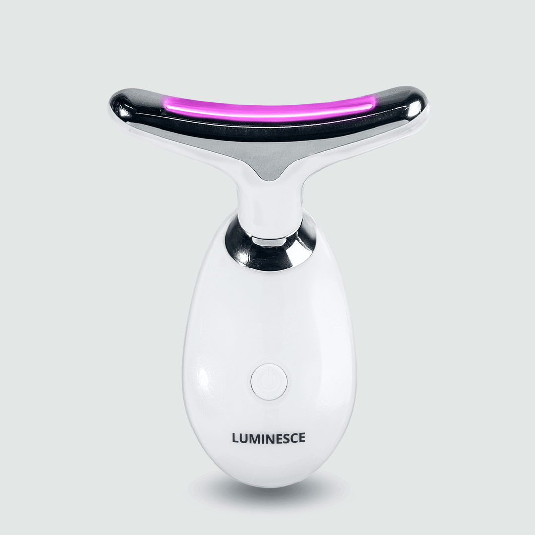 Gesichtsstraffer | Massagetool | LED | 7-in-1 | EMS | Lichttherapie-Weiß-Luzern Mode