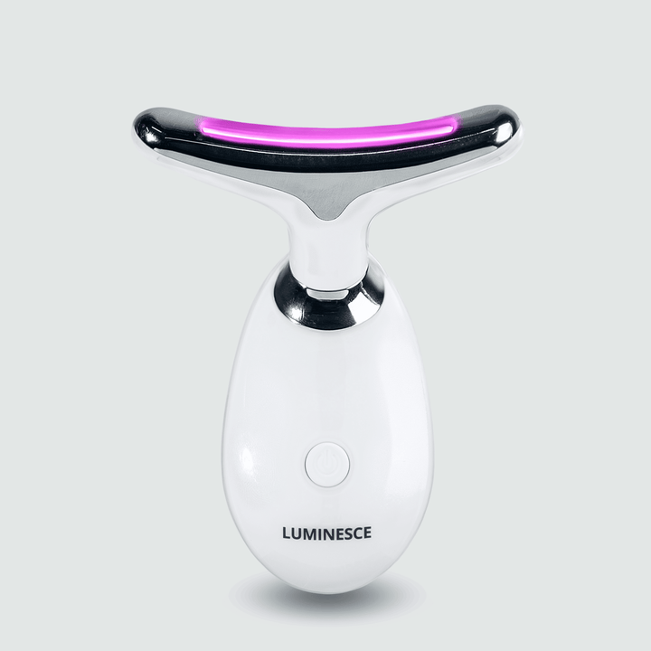 Gesichtsstraffer | Massagetool | LED | 7-in-1 | EMS | Lichttherapie-Weiß-Luzern Mode