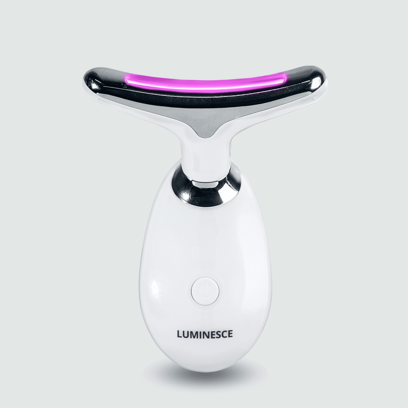 Gesichtsstraffer | Massagetool | LED | 7-in-1 | EMS | Lichttherapie-Weiß-Luzern Mode
