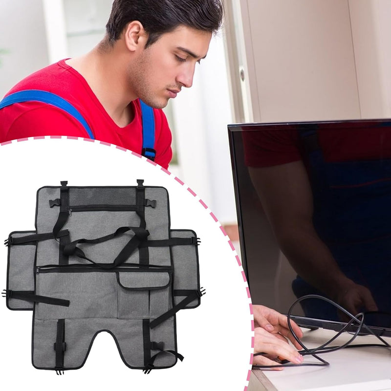 Tragbarer Monitor-Bag – Schutzstaubdichte Bildschirmtasche mit Flanellfutter – Veynor