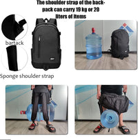 Dun 15,6" Reise- und Arbeits-Laptop-Rucksack mit Organizer-Fächern
