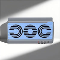 Solar Car Window Fan – Dual Duct Ventilation Exhaust & Cooling Accessory – Aurovent