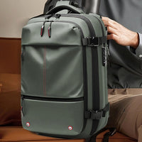 Luftstaubsauger-Rucksack – Erweiterbarer 60L wasserdichter Reisetasche mit Laptopfach – Trivora