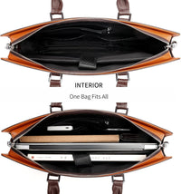 Echte Leder Multi-Fach Geschäfts-Laptoptasche für Profis