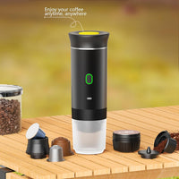 Tragbarer 3-in-1 Espresso-Kaffeemaker mit wiederaufladbarem Akku – Raverno