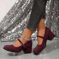 Wildleder Pumps mit Schnalle – Lena Oktoberfest 2026