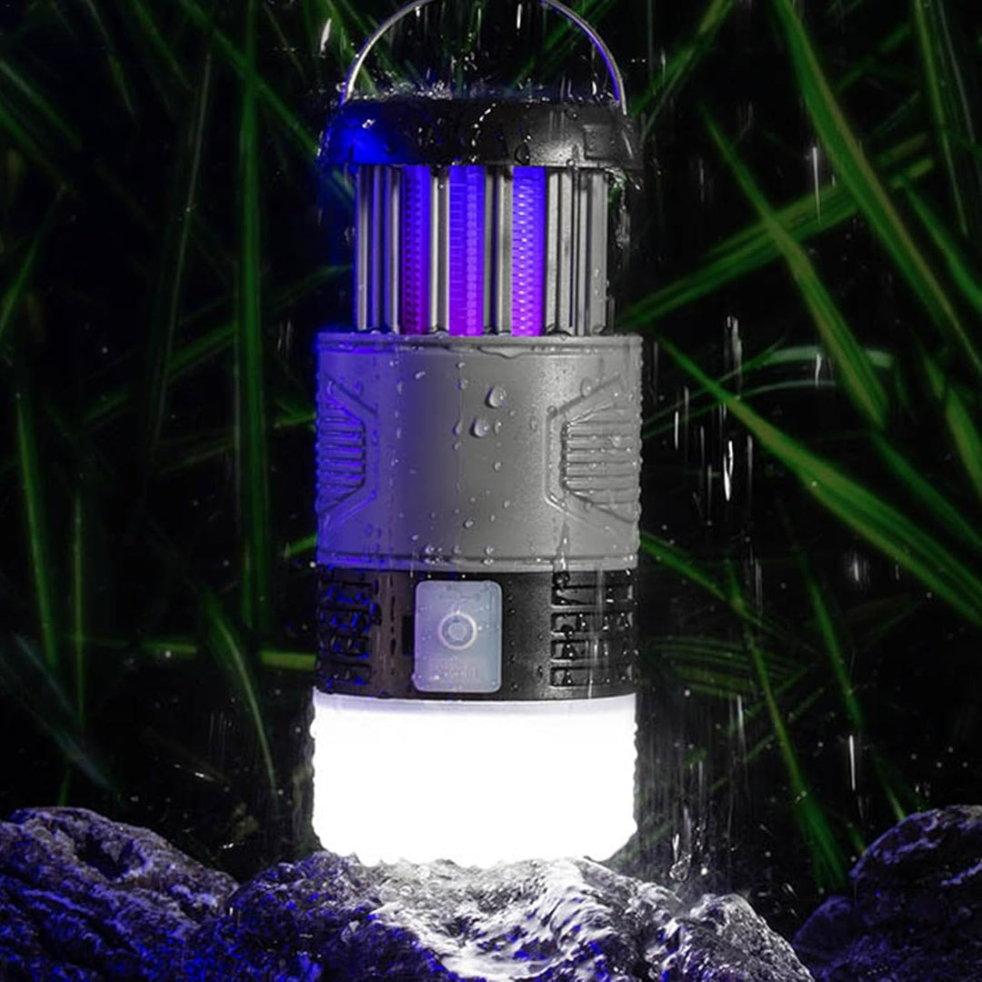 Solarbetriebene Fliegenfalle mit UV-Lampe – Zynora