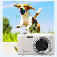 4K Kompakte Digitalkamera mit 58MP Fotos und 16-fachem Zoom – Lumora