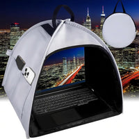 Laptop Sonnenblende – Faltbares Anti-Blend-Privatzelt für Geräte von 13–16" – Travory