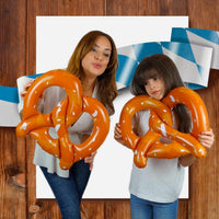 Aufblasbare Brezn im 3er-Set – GaudiBreze Oktoberfest 2026