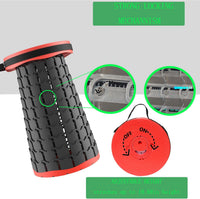 Kollapsible Hocker mit Polster – SitMax
