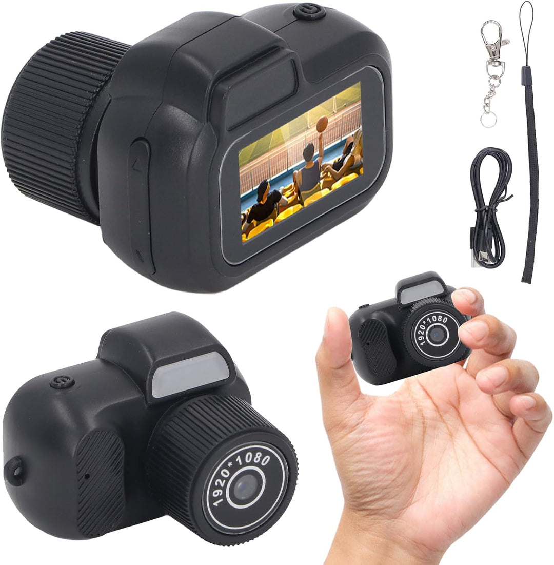 Mini Digitalkamera 1080P Farbbildschirm und 100 Minuten Akku – Lurevo (1+1 GRATIS)