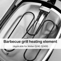 Hochleistungs-Edelstahl-Grillheizspirale 2200W für Outdoor-Elektro-BBQ – Zeythra