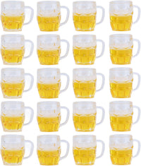 Mini Bierkrüge (12er-Set, Harz) – DekoProst Oktoberfest 2026