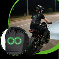 LED-Reise-Rucksack – Wasserdichter leuchtender Rucksack mit audio-responsivem Glühen – Nexora