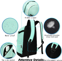 Dun 15,6" Reise- und Arbeits-Laptop-Rucksack mit Organizer-Fächern