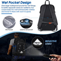40L Wasserdichter Wander- und Campingrucksack – Leicht & Faltbar – 2 zum Preis von 1