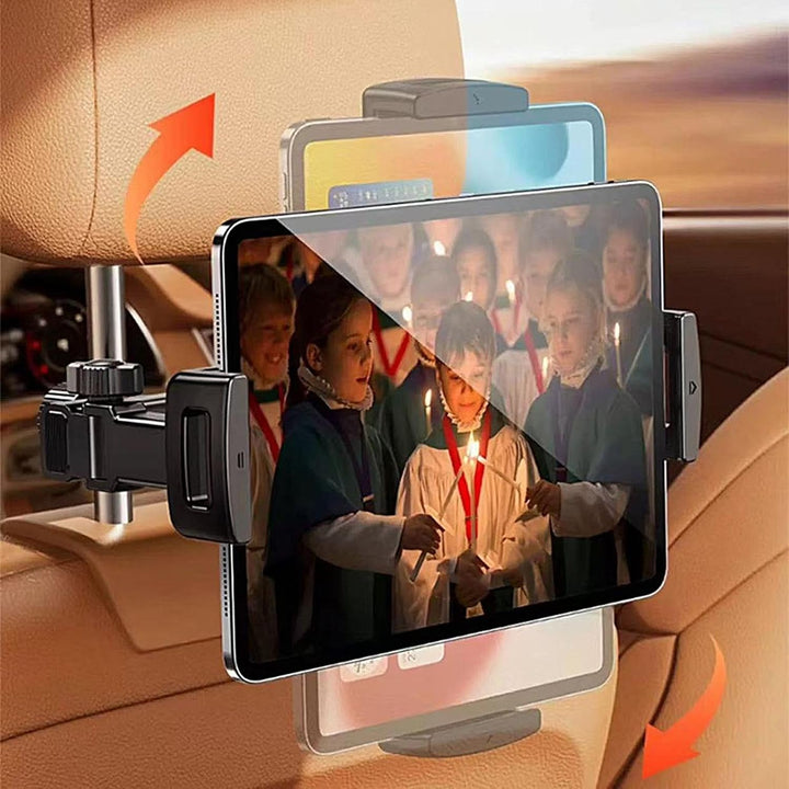 Auto Kopfstütze Tablet Halter – Verstellbare 360° Rücksitz Telefon & Tablet Halterung – Movira