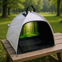Laptop Sonnenblende – Faltbares Anti-Blend-Privatzelt für Geräte von 13–16" – Travory