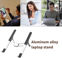Verstellbarer Laptopständer – Faltbare Kühlhalterung für Notebooks für Büro und Reisen – Orvane