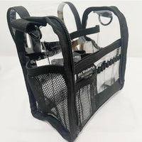 Große transparente PVC-Make-up-Tasche für Reisen & den täglichen Gebrauch – Aveline