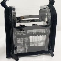 Große transparente PVC-Make-up-Tasche für Reisen & den täglichen Gebrauch – Aveline