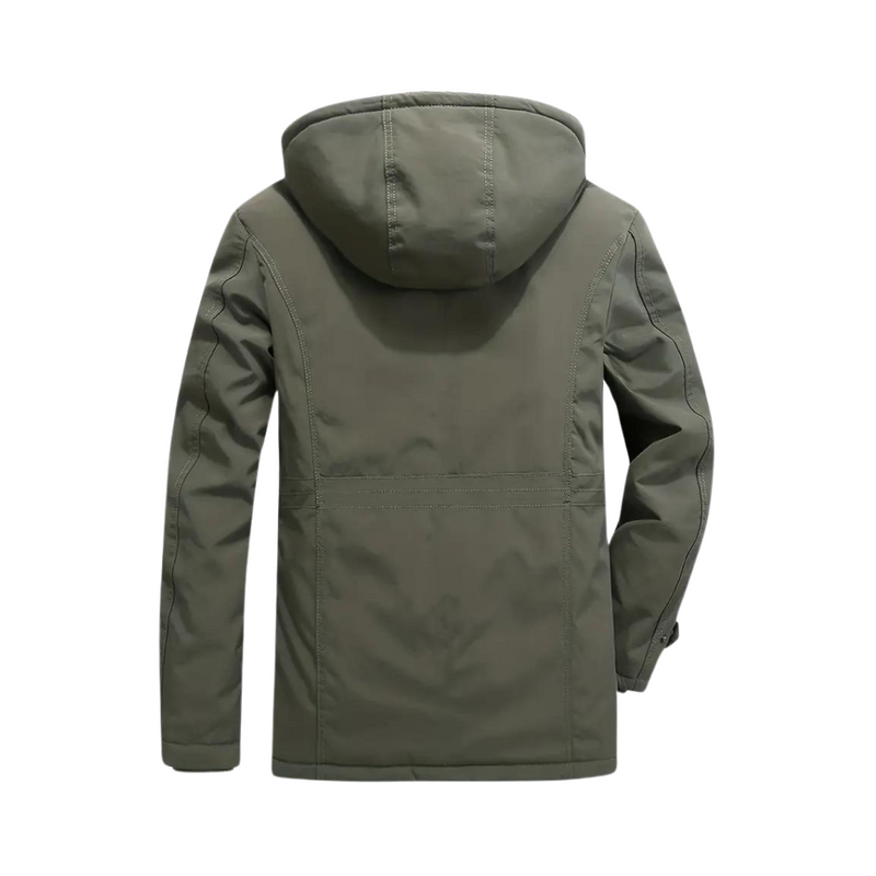 Herren Outdoorjacke gefüttert | Wasserdicht & winddicht – Kaspar