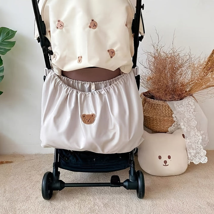Kinderwagen-Organizer mit großer Tasche – Praktische Aufbewahrung unterwegs