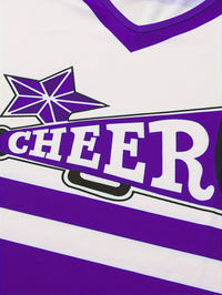 Lila Cheerleader-Set Kind – Sparkzi